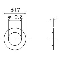 パンロックワッシャー  Φ10（黒）