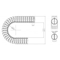 サイルベアフレックス KSF-50-110-100（本体/２ｍ）